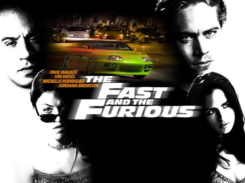 _The fast and the furious___Foto-wallpapers    _     